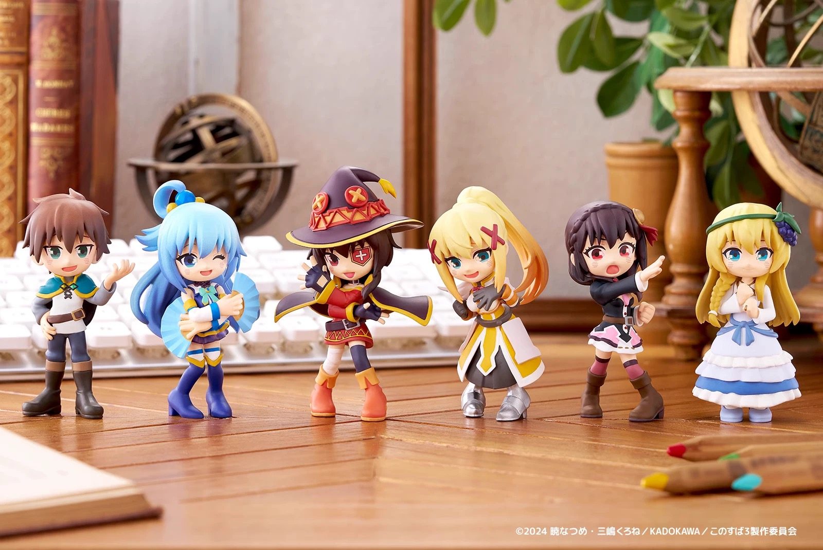 Good Smile Company Figma - Autentyczne, pojedyncze figurki Bushiroad KonoSuba 3