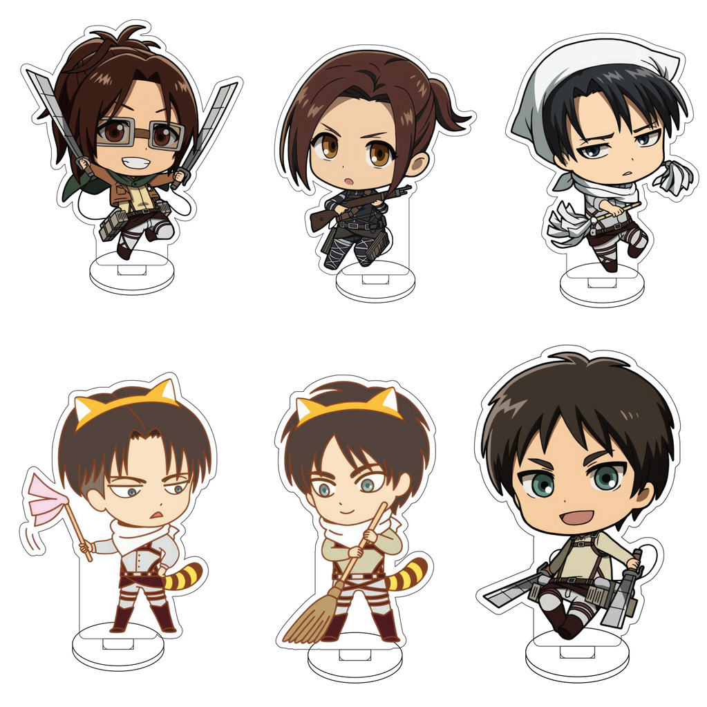 Anime Merchandise Collection - 10CM Anime Atak Tytanów Eren Jaeger